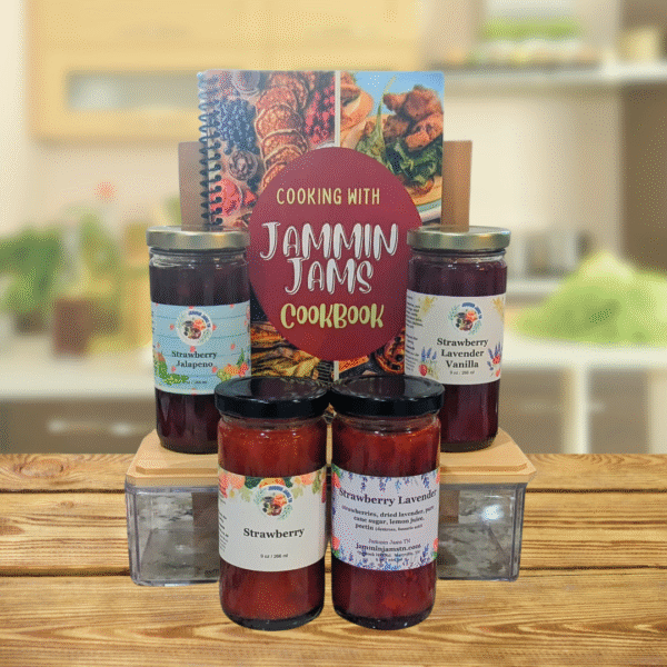 4 Pack w/ Cookbook - Spring Strawberry Pack