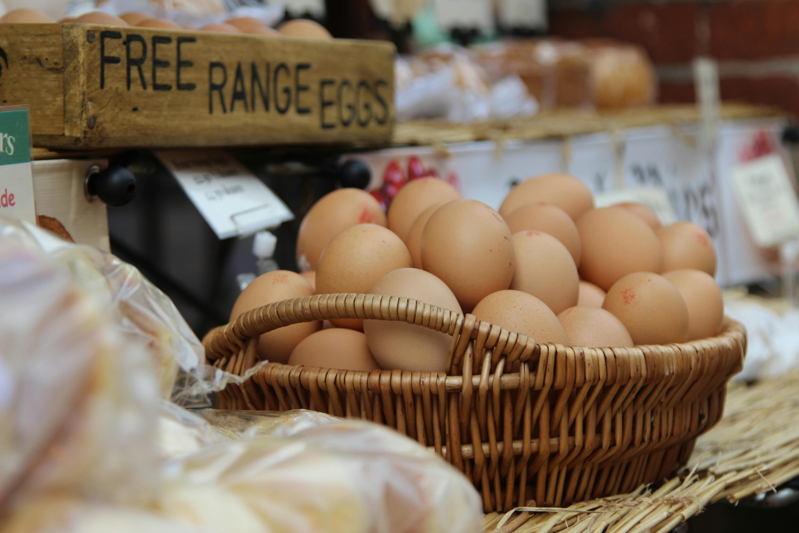 Easter farm goods