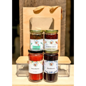 4 Pack - 2 Fruit/2 Savory Jams