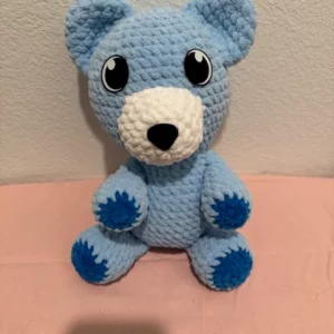 Crochet Bear - Blue