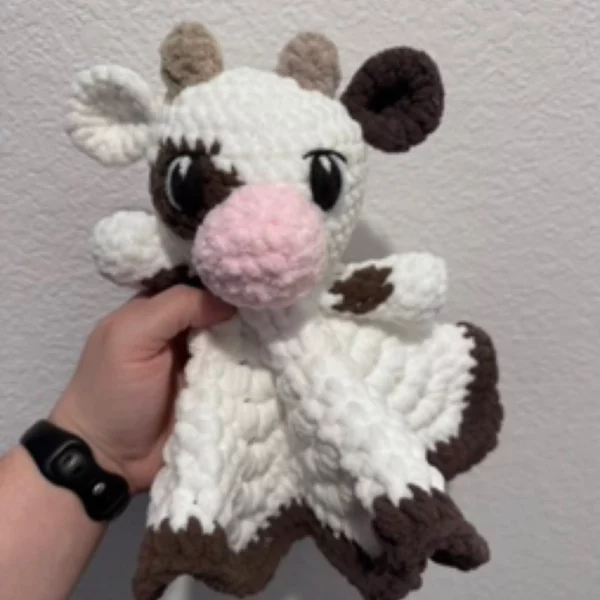 Crochet Cow Lovey