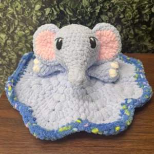 Crochet Elephant Lovey