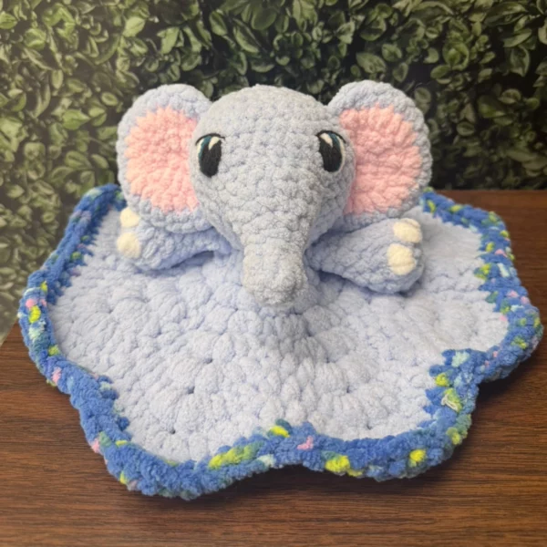Crochet Elephant Lovey