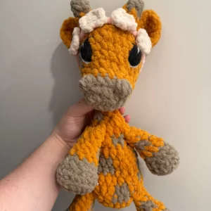 Crochet Giraffe Snuggler
