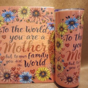 Custom tumbler and puzzle set
