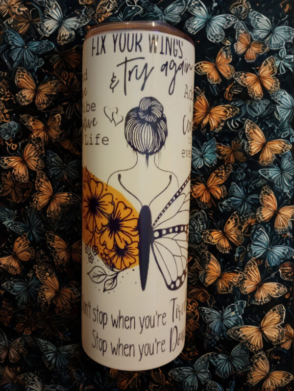 Custom tumbler