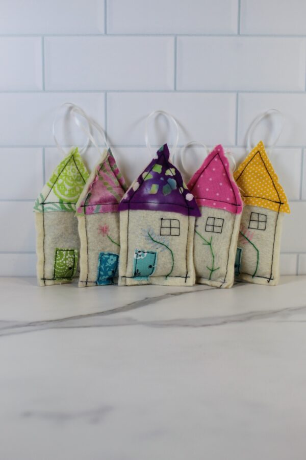 Lavender House Sachet Ornament