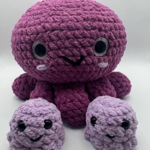 Crochet Octo - Mama with Babies