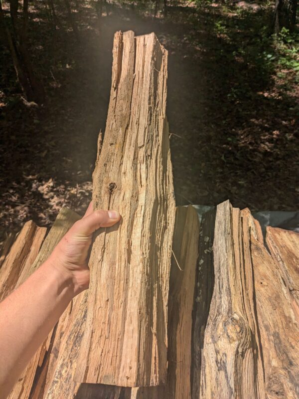Oak firewood