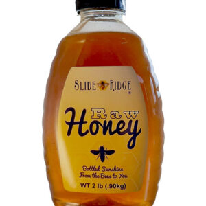 Slide Ridge Honey - 2LB Raw Honey Squeeze Bottle