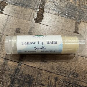 Tallow Lip Balm (Vanilla)