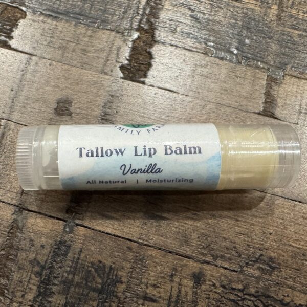 Tallow Lip Balm (Vanilla)