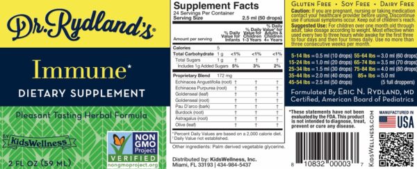 Dr. Rydland's Immune Dietary Supplement