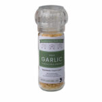 Deydrated Garlic (Certified-Organic) in Refillable Spice Grinder