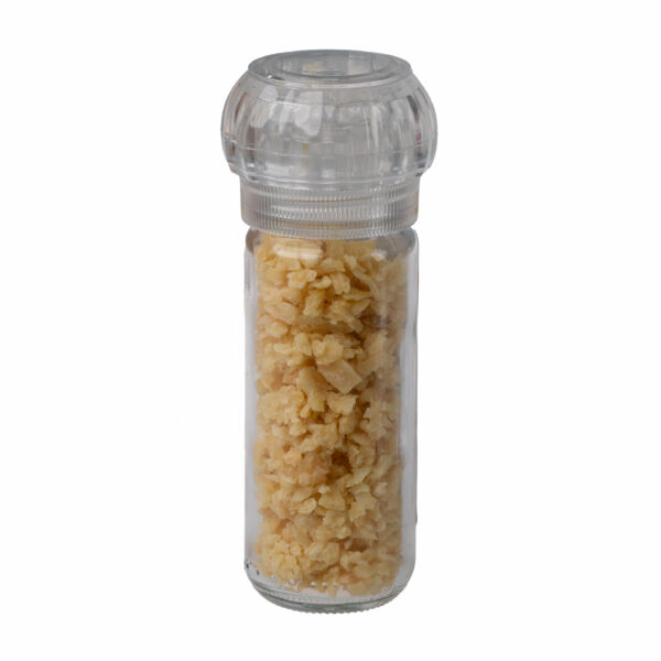 Deydrated Garlic (Certified-Organic) in Refillable Spice Grinder