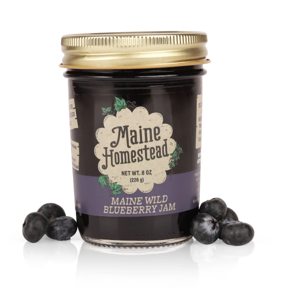 Maine Wild Blueberry Jam